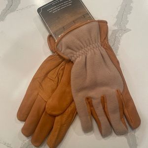 Orvis Deerskin Fleece  & Leather Gloves Size XL
